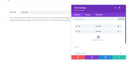 How To Add Tabs To Divi Module And Plugins