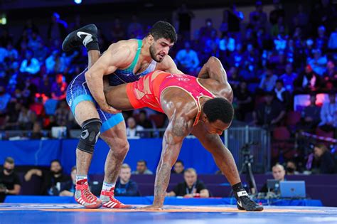 Iranian Freestyle Wrestler Wins Gold In Serbia’s World Championships Irna English