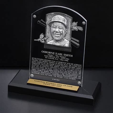 Lee Smith Acrylic Replica Hall Of Fame Plaque