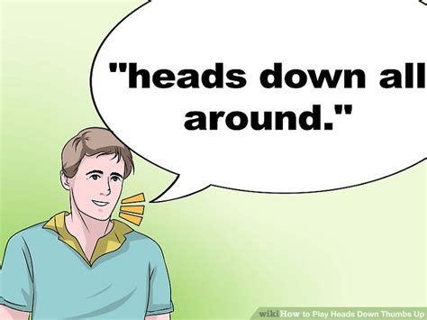 How To Play Heads Down Thumbs Up 11 Steps With Pictures