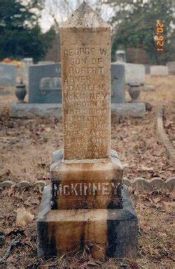 George Wiley Mckinney M Morial Find A Grave