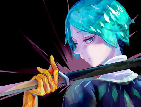 Anime Houseki No Kuni Fosfofilita Houseki No Kuni Fondo De