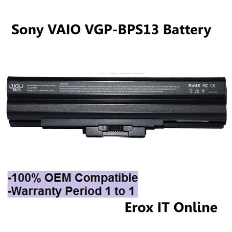 Laptop Battery For Sony VAIO VGP BPS13 VGP BPS13 B VGP BPS13 Q VGP