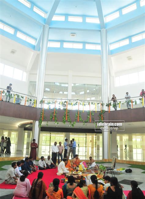 Bits Pilani Hyderabad Campus Librarys Opening Pooja Ceremony