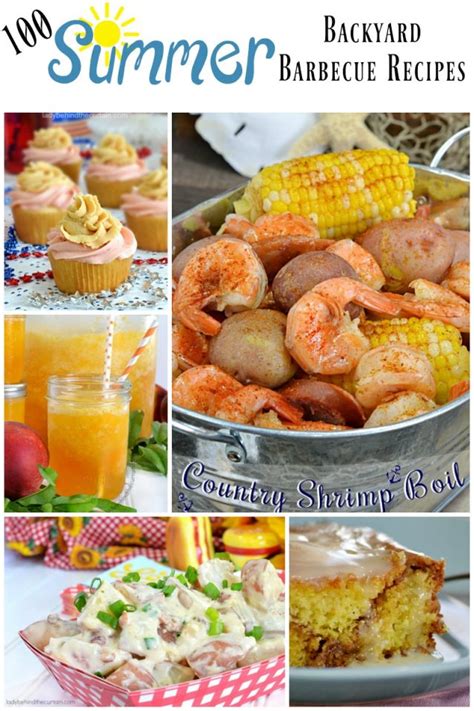 Summer Backyard Barbecue Recipes