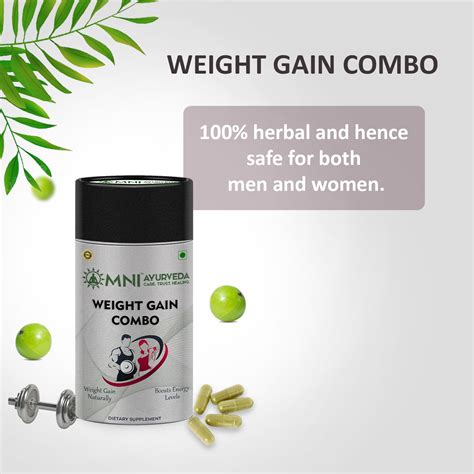 Ayurvedic Build Up Natural Weight Gain Capsules Omni Ayurveda