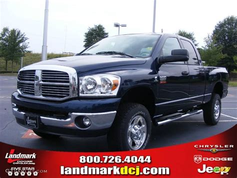 2009 Patriot Blue Pearl Dodge Ram 2500 Big Horn Edition Quad Cab 4x4