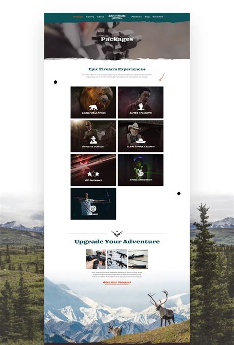 New Fusioncms Website For Alaska Firearms Adventures Efelle Creative