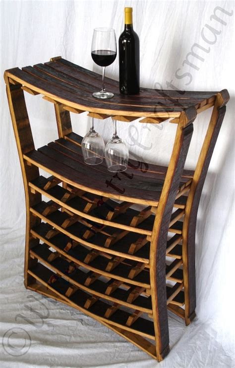 Large Concave Wine Barrel Wine Rack 100 By Winecountrycraftsman