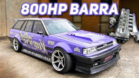 R31 SKYLINE BARRA WAGON DRIFT CAR BUILD Pro Drift Car BARRA WAGZ