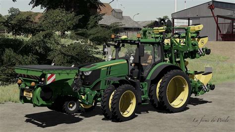 John Deere 6R Series V1 0 FS22 Mod Farming Simulator 22 Mod