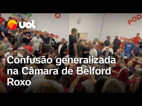 Disputa Pol Tica Em Belfort Roxo Termina Em Confus O E Tapa Em Invas O