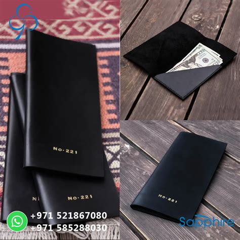 Customized Bill Folders And Bill Organizers In The Uae Sapphire Products