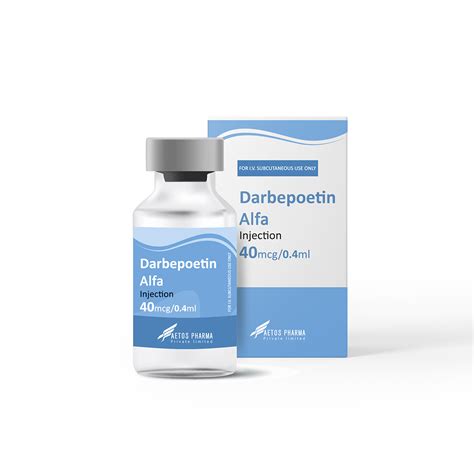 Darbepoetin Alfa Injection 40mcg Anti Cancer Manufacturer Supplier