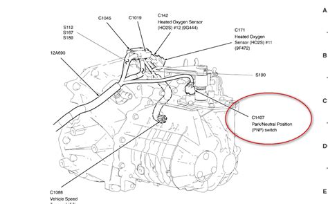 2000 Ford Focus Reverse Light Switch