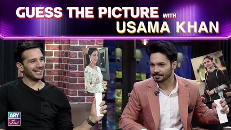 Guess The Picture Usama Khan The Night Show With Ayaz Samoo Youtube