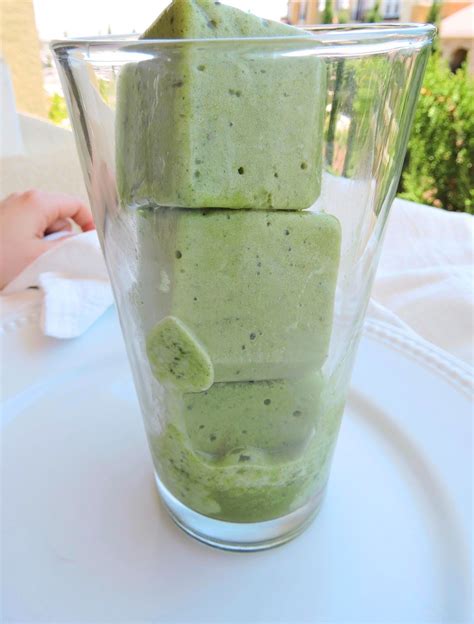 Green Protein Smoothie Cubes Just Jessie B Recipe Protein