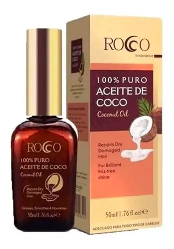 Aceite De Coco Rocco Ml Natural Cuotas Sin Inter S