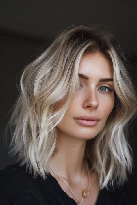 47 Icy Blonde Balayage Hair Ideas