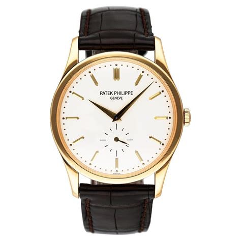 Patek Philippe Calatrava 2555 Unisex Watch In Yellow Gold For Sale At