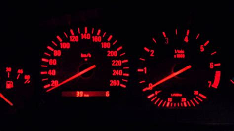 Bmw E36 How To Check Instrument Cluster Youtube