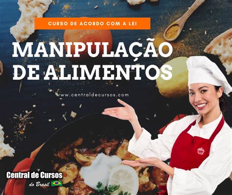 Central De Cursos Curso De Manipula O De Alimentos Central De Cursos