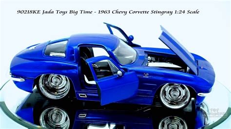 90218ke Jada Toys Bigtime 1963 Chevy Corvette Stingray 124 Scale