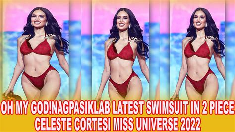 Celeste Cortesi Possible Swimsuit Wear Preliminary Miss Universe 2022