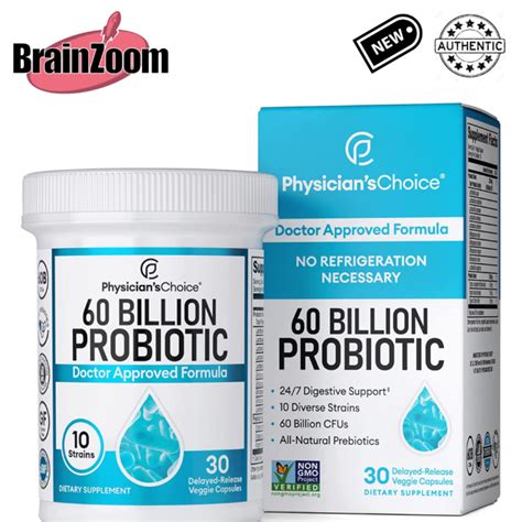 Physicians Choice Probiotics 60 Billion Cfu 10 Diverse Strains Plus