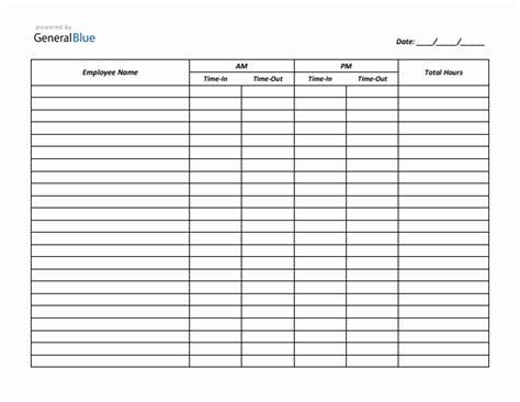 timesheet templates