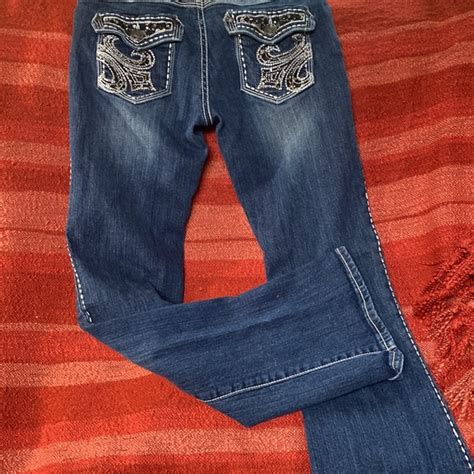 Rock 47 By Wrangler Jeans Rock 47 By Wrangler Embellished Ultra Low