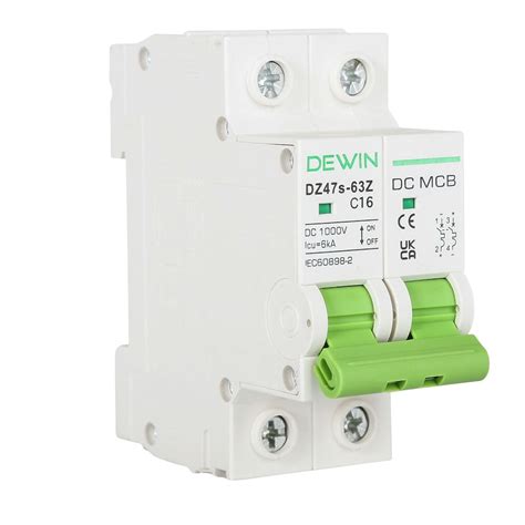 Buy Dewindc Circuit Breaker P A Dc V Photovoltaic Miniature