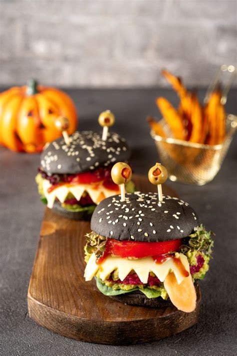 Spooky Burger Monster For Halloween Fun