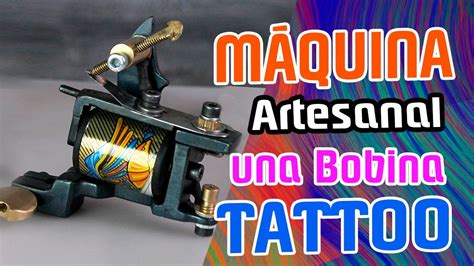 COMO hacer máquina de TATTOO con única bobina how to make a single