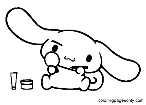 Desenhos de Cinnamoroll Para Colorir e Imprimir Pintar Grátis Online