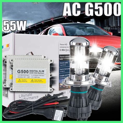 One Set Xenon H Bixenon Hid Kit Ac V W H Bi Xenon Lamp H Hi Lo