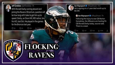 Breaking Ravens Sign Cb Ronald Darby Youtube