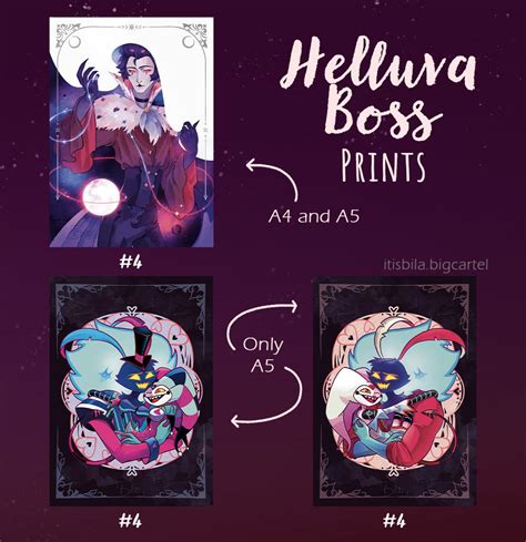 Helluva Boss Prints Itisbila