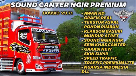 MOD OBB SOUND CANTER NGIR NGIR PREMIUM NUANSA INDONESIA GRAFIK HD