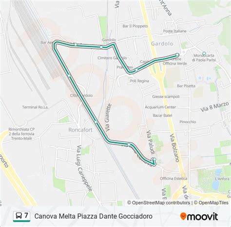 Linea Orari Fermate E Mappe Canova Paludi Aggiornato