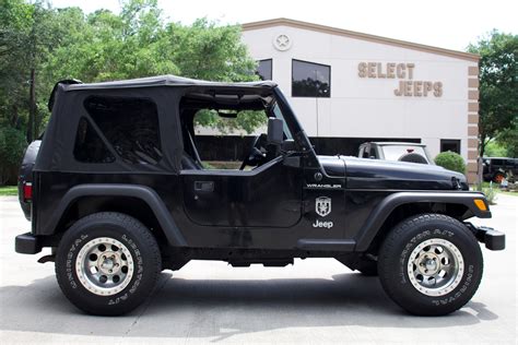 Used 2001 Jeep Wrangler Se For Sale 11995 Select Jeeps Inc Stock 351067