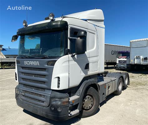 Scania R480 Hydraulics Double Boogie Truck Tractor For Sale Estonia