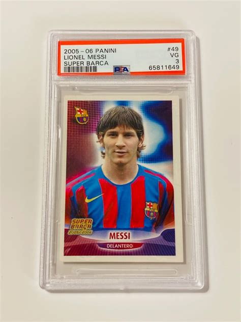 Panini Fc Barcelona Lionel Messi Nd Year Rookie Catawiki