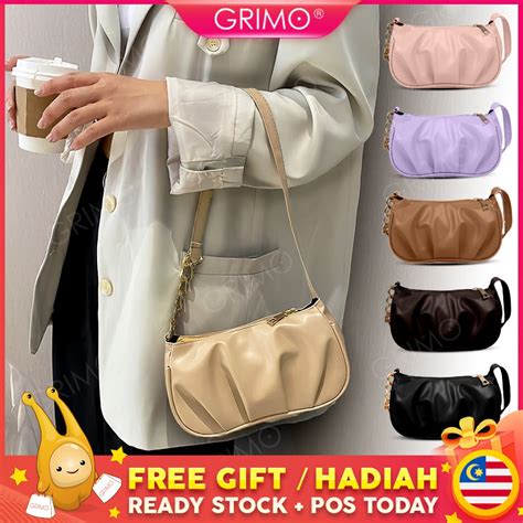 Ready Stock💖grimo Vadette Handbag Sling Bag Fb14104 Shopee Malaysia