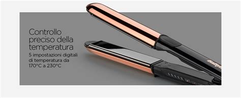 BaByliss ST482E Straight & curl brilliance, Piastra lisciante 2in1, per ...