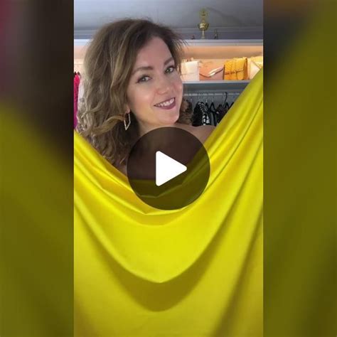 TikTok Irene Butsch Video In 2024 Scarf Fashion Outfit Easy Diy