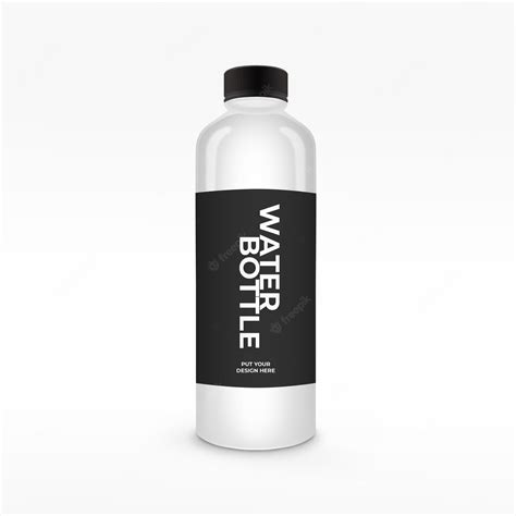 Premium Psd Plastic Bottle Mockup Psd