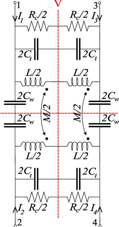 Circuit Model Of The Common Mode Choke Equivalent To That Of Fig 1 But