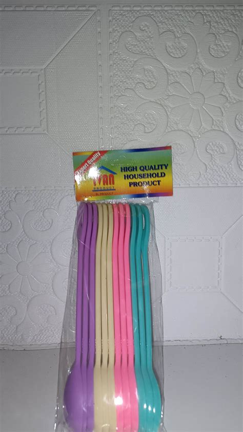 Sendok Pelangi Panjang 12 Pcs Lazada Indonesia