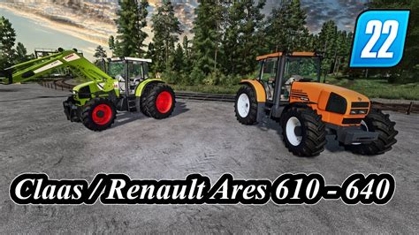 Ls Mod Wendiger Starker Traktor Claas Renault Ares